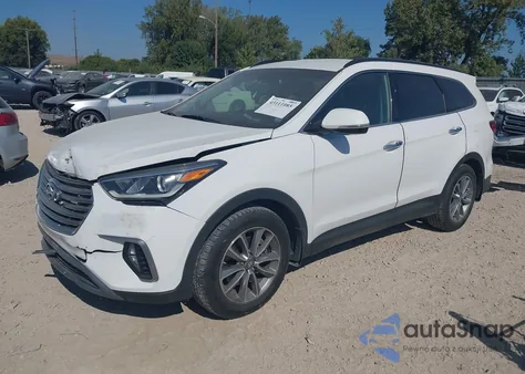 2017 Hyundai Santa Fe Se из США, поврежденный, VIN KM8SNDHF3HU224776